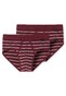 Schiesser Original Classics Sports Brief 2Pack Underwear Bordeaux