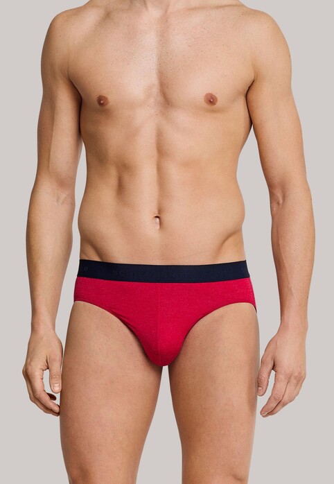 Schiesser Personal Fit Rio-Slip Underwear Red
