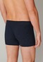 Schiesser Retro Rib Doppelripp Organic Cotton Shorts Underwear Dark Evening Blue