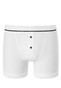 Schiesser Retro Rib Doppelripp Shorts Organic Cotton Ondermode Wit