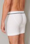Schiesser Retro Rib Doppelripp Shorts Organic Cotton Underwear White