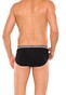 Schiesser Retro Rib Rio-Slip Underwear Black