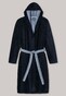 Schiesser Selected! Premium Badjas Nightwear Dark Evening Blue