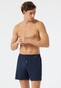 Schiesser Selected! Premium Inspiration Boxershorts Cotton Tencel Underwear Dark Evening Blue