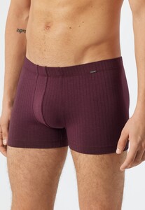 Schiesser Selected! Premium Inspiration Shorts Cotton Tencel Underwear Burgundy