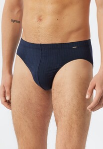 Schiesser Selected! Premium Inspiration Supermini Cotton Tencel Underwear Dark Evening Blue