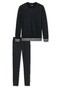 Schiesser Selected! Premium Pajamas Nightwear Black