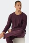 Schiesser Selected! Premium Pyjama Nachtmode Burgundy