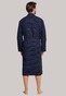 Schiesser Selected! Premium Uni Badjas Nightwear Dark Evening Blue