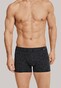Schiesser Shorts Long Life Soft Underwear Extra Dark Grey Melange