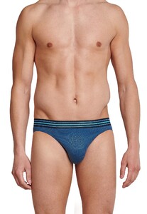 Schiesser Single Jersey Quality Rio-Slip Underwear Blue