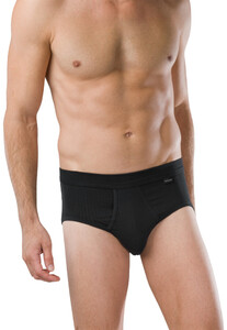 Schiesser Sports Brief 2Pack Underwear Black