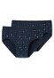 Schiesser Sports Brief 2Pack Underwear Navy