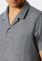 Schiesser Striped Cotton Tencel Selected! Premium Nightwear Dark Evening Blue