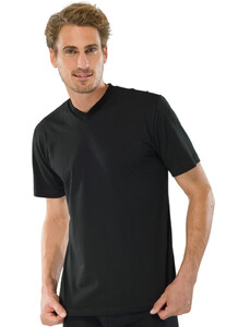 Schiesser T-Shirt 2Pack Black