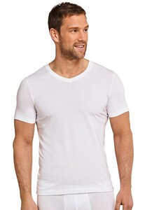 Schiesser T-Shirt Long Life Soft Ondermode Wit