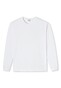 Schiesser T-Shirt Long Sleeve Single Jersey Art Editition by Noah Becker Wit