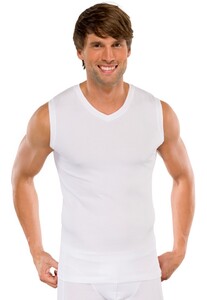 Schiesser Tank-Top Long Life Cotton Underwear White