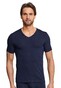 Schiesser Urban Original Shirt V-Neck Ondermode Donker Blauw