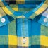 Seidensticker Bold Color New Button-Down Linnen Check Overhemd Turquoise-Multi