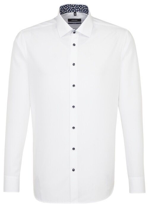 Seidensticker Business Contrast Shirt White