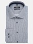 Seidensticker Business Kent Fine Striped Shirt Navy