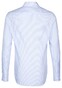 Seidensticker Business Kent Micro Check Overhemd Pastel Blauw