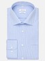 Seidensticker Business Kent Mini Check Shirt Aqua Blue