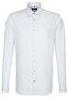 Seidensticker Business Kent Shirt Grey Light Melange