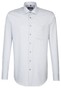 Seidensticker Business Kent Shirt Grey Light Melange