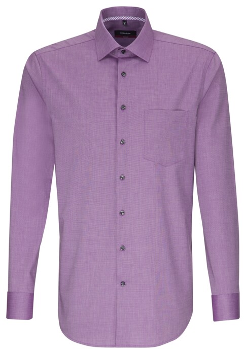 Seidensticker Business Kent Shirt Lilac