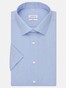 Seidensticker Business Kent Short Sleeve Shirt Light Blue