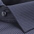 Seidensticker Business Kent Stripe Overhemd Donker Blauw Melange