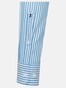 Seidensticker Business Kent Striped Poplin Shirt Turquoise
