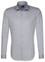 Seidensticker Business Kent Uni Overhemd Midden Grijs