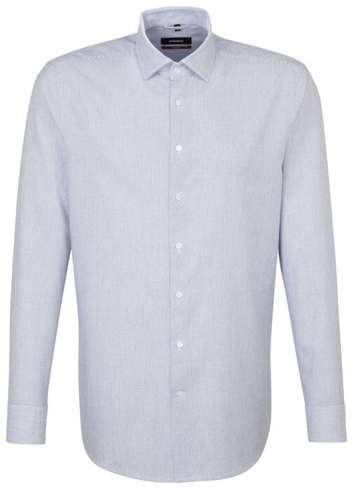Seidensticker Business Modern Stripe Shirt Pastel Blue