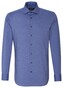 Seidensticker Business Spread Kent Uni Overhemd Sky Blue Melange