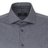 Seidensticker Business Spread Kent Uni Overhemd Zwart Melange