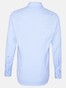 Seidensticker Business Uni Herringbone Overhemd Aqua Blue