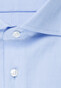 Seidensticker Business Uni Herringbone Shirt Aqua Blue