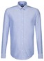 Seidensticker Button Down Uni Shirt Deep Intense Blue