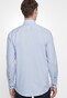 Seidensticker Chambray Business Kent Overhemd Blauw
