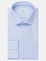 Seidensticker Chambray Cotton Faux Uni Overhemd Blauw