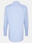 Seidensticker Chambray Uni Mouwlengte 7 Overhemd Sky Blue Melange