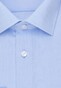 Seidensticker Chambray Uni Sleeve 7 Shirt Sky Blue Melange