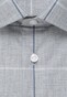 Seidensticker Check Business Kent Shirt Mid Grey