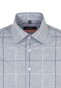 Seidensticker Check Business Kent Shirt Mid Grey