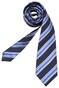Seidensticker Colored Stripe Tie Das Donker Blauw Melange
