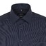 Seidensticker Comfort Business Kent Overhemd Donker Blauw Melange