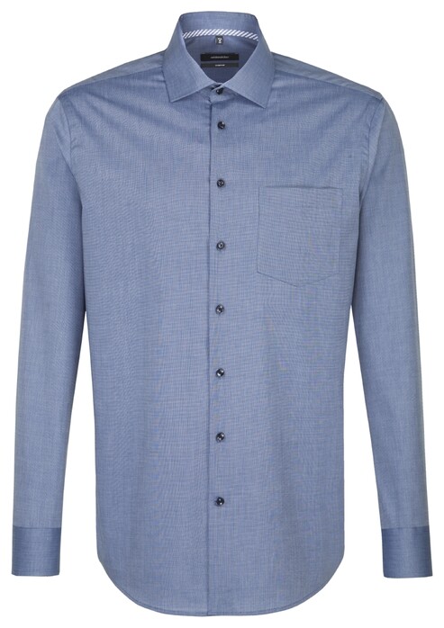 Seidensticker Comfort Business Kent Overhemd Pastel Blauw